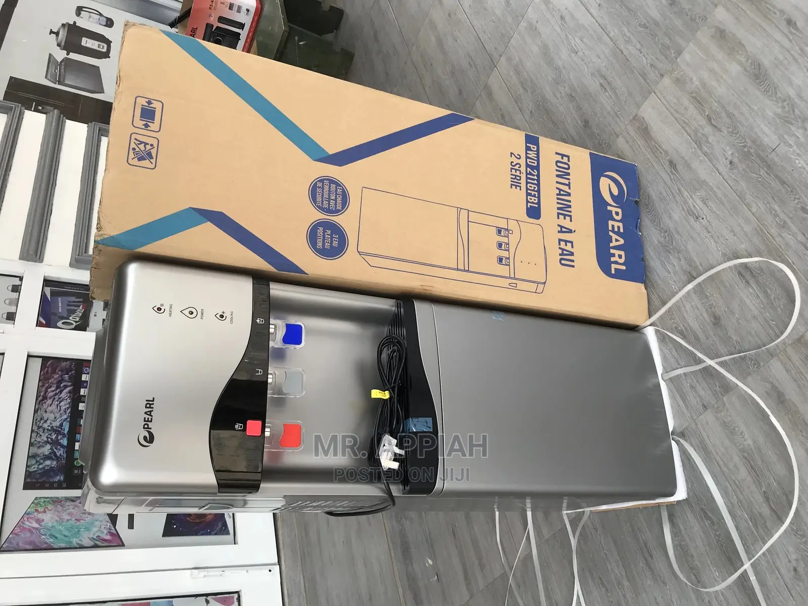 Cold and Hot Water Dispenser (PWD-2116 FBL)