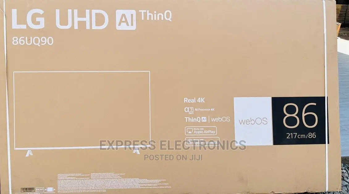 Classic UHD Smart LG Display 86”Up9000
