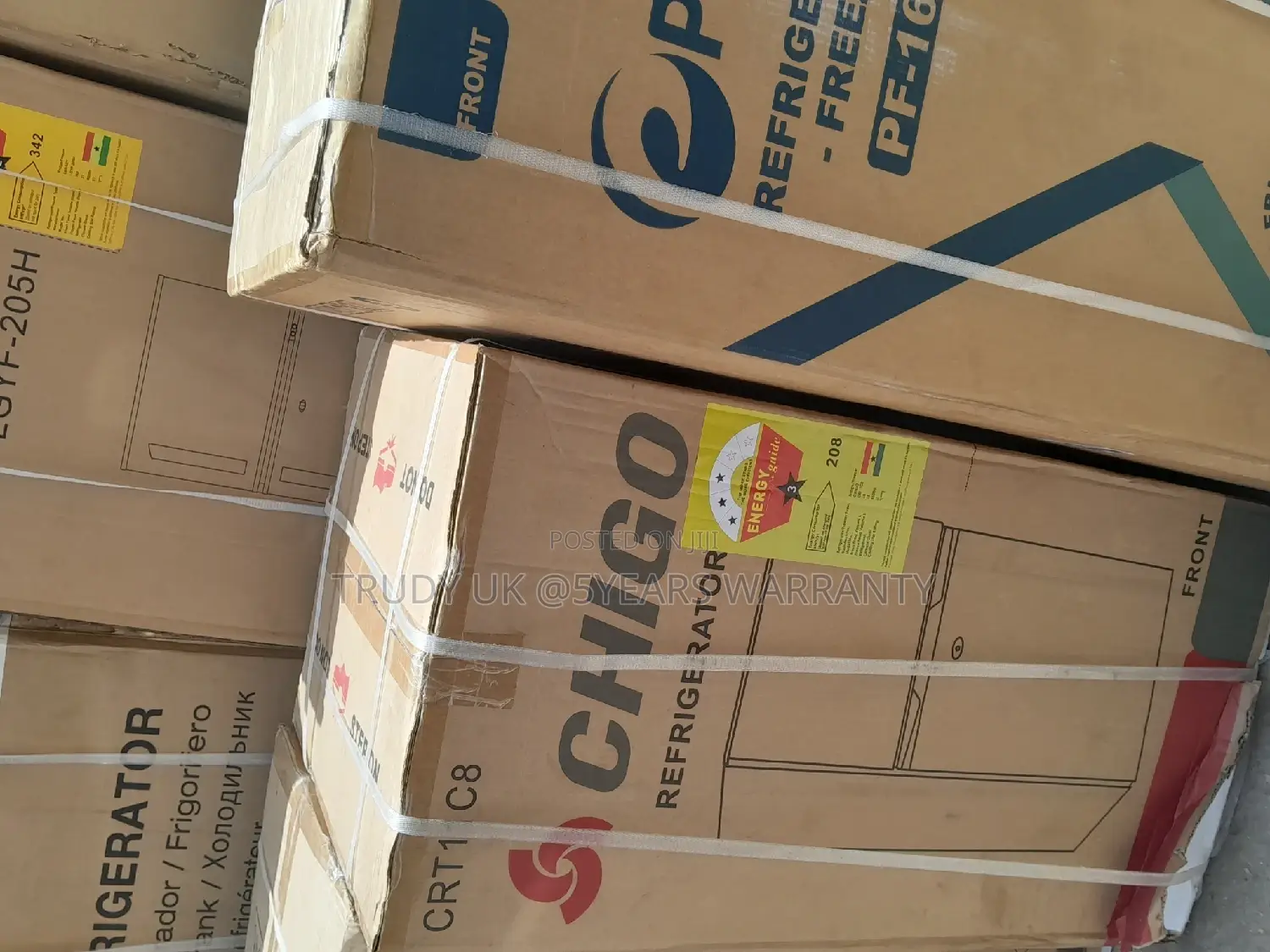 Double Door Refrigerator Chigo