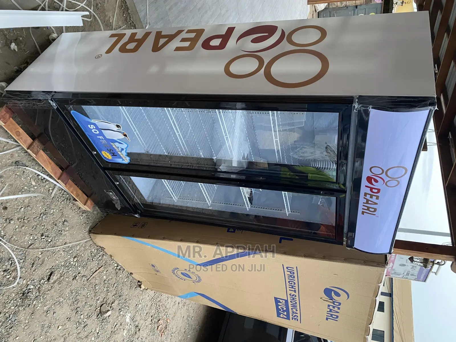 Pearl Double Door Refrigerator PVC-74 