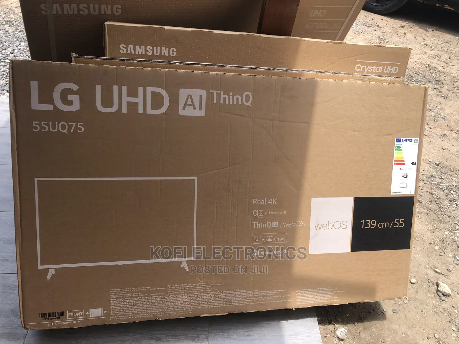 Sealed in Box LG 55 Inch Ultra HD Smart 2022 TV – 55UQ75