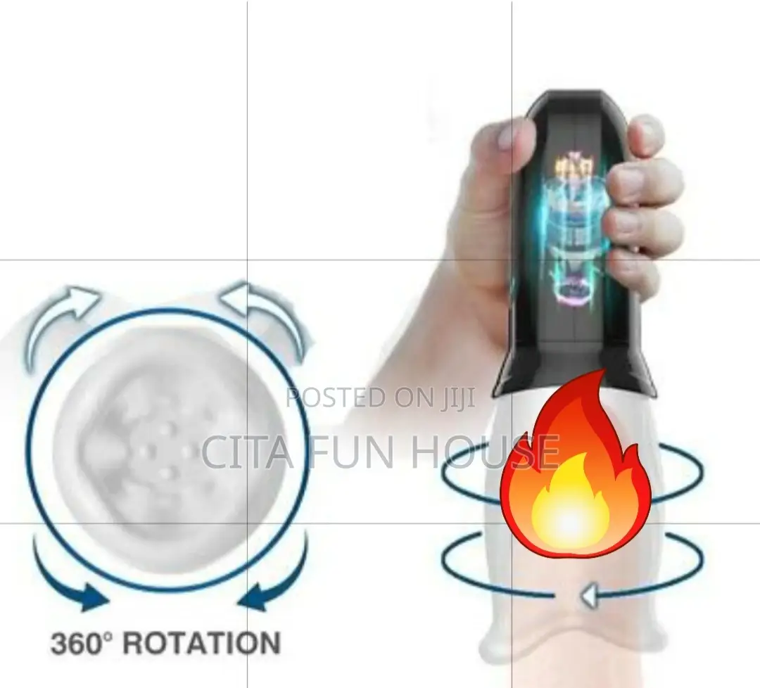 Rotating Sucker Masturbator for Men