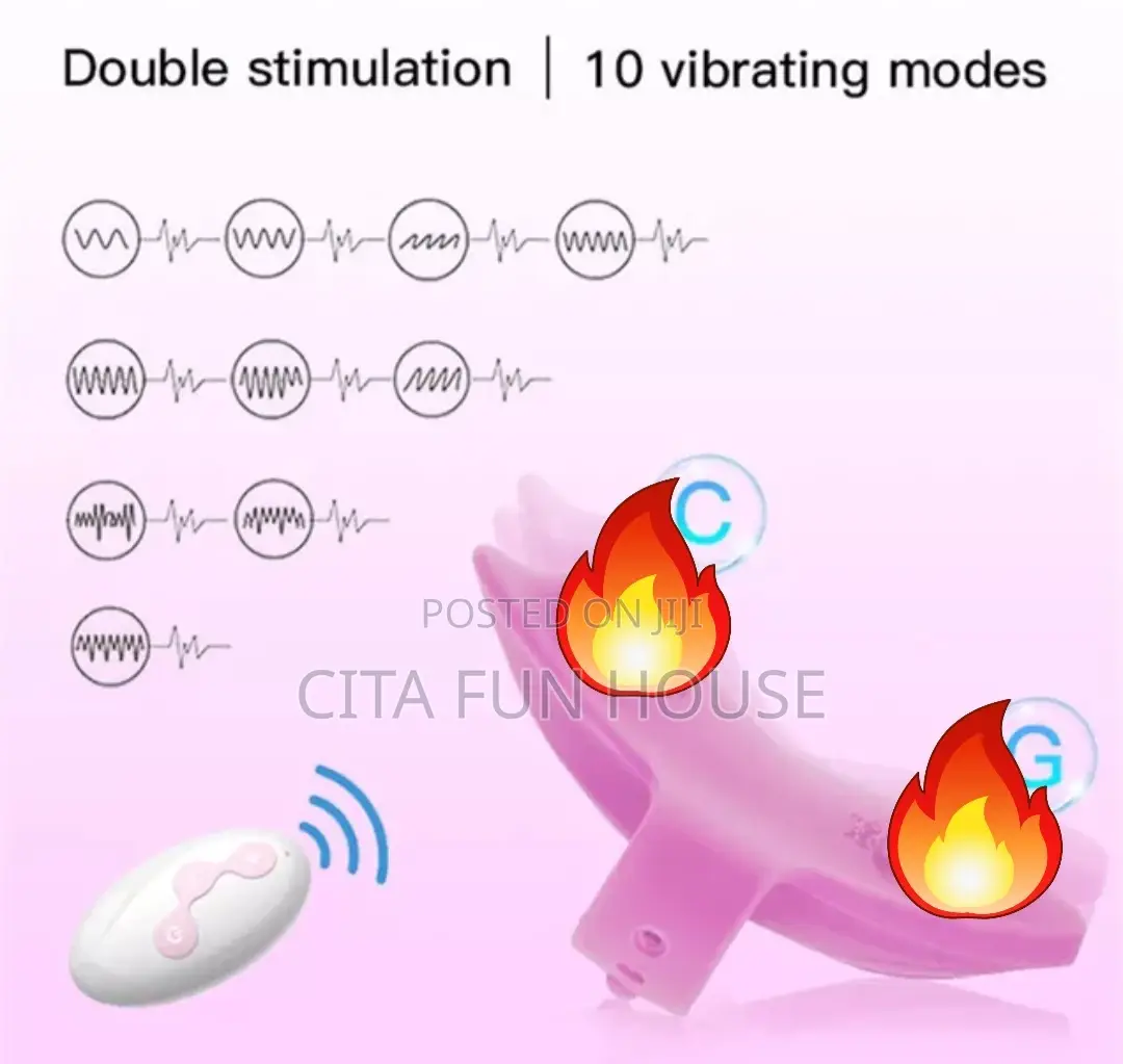 Wearable Pantie Vibrator G-Spot Stimulator With Remote