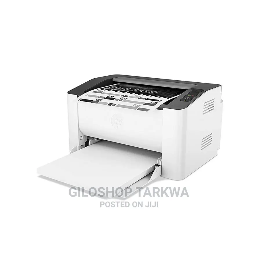 Hp Laserjet Pro M107w Wireless Laser Printer - White
