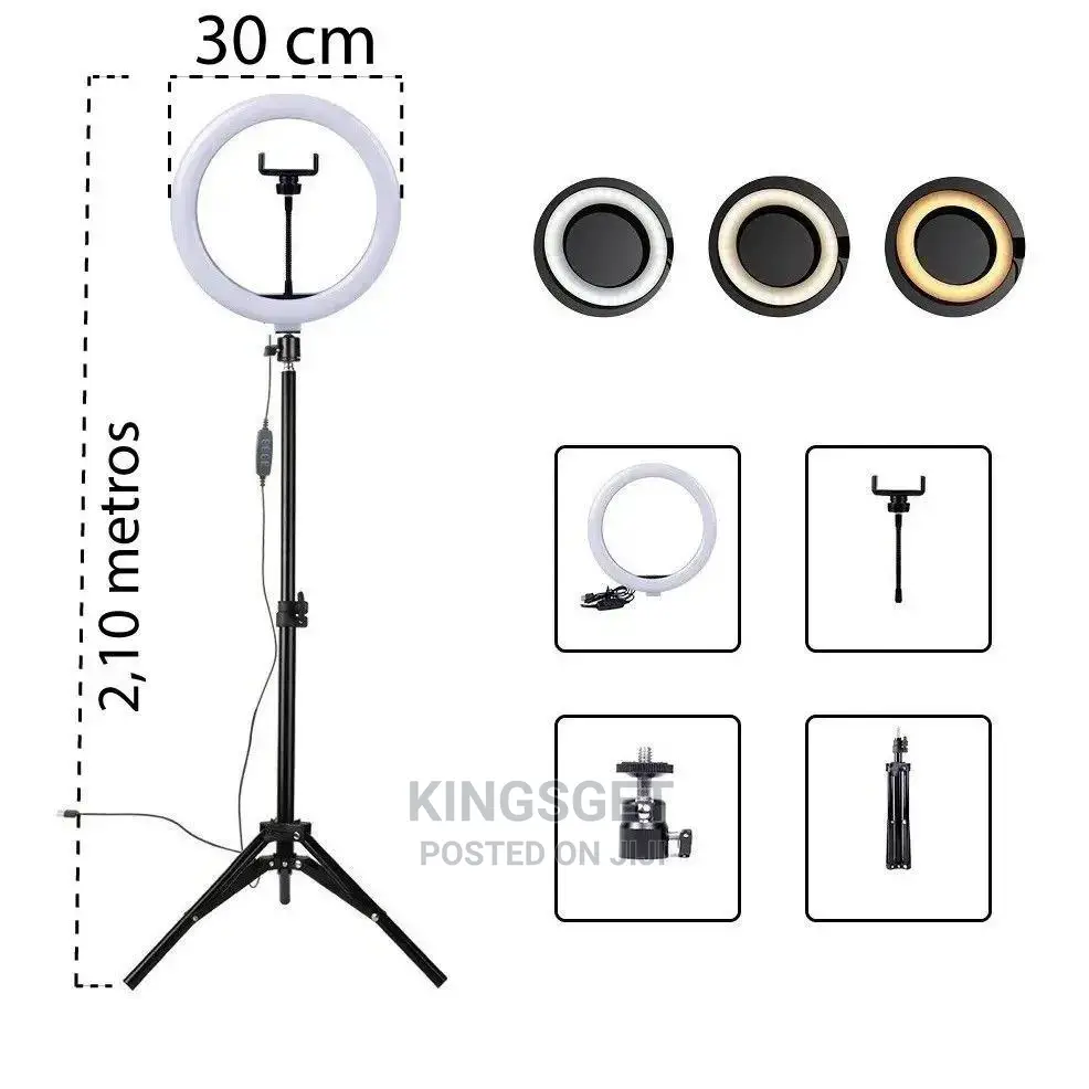13 Inches Ring Light With Stand