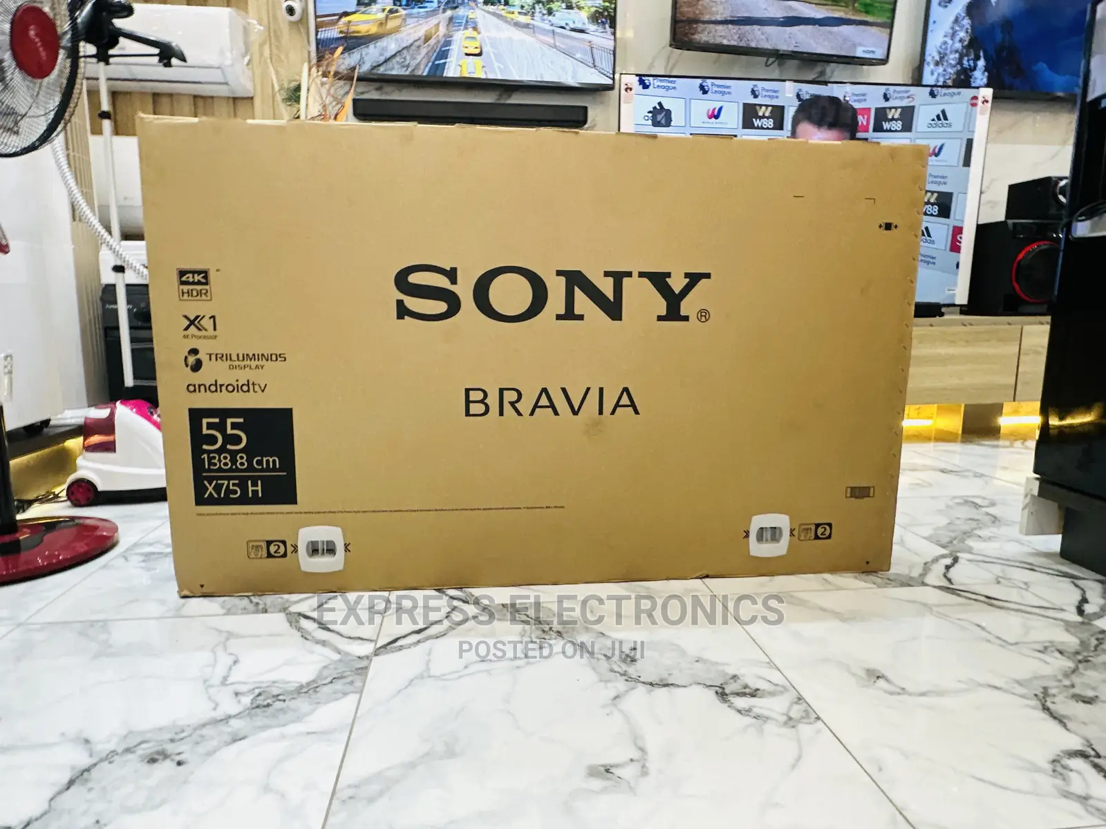 Tru Cinema Experience UHD Smart 55X7500H Sony Tv