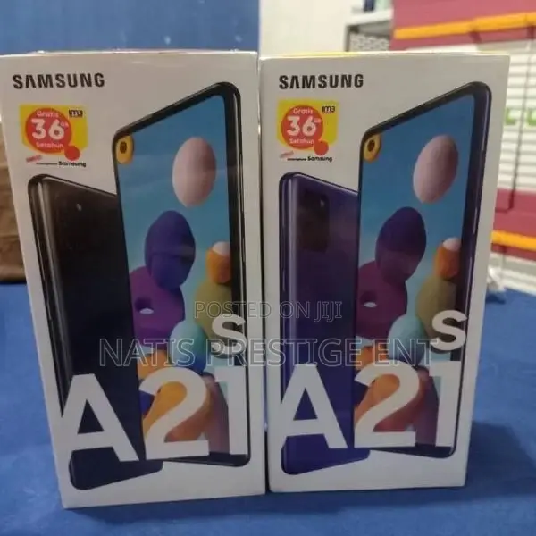 New Samsung Galaxy A21s 64 GB Black