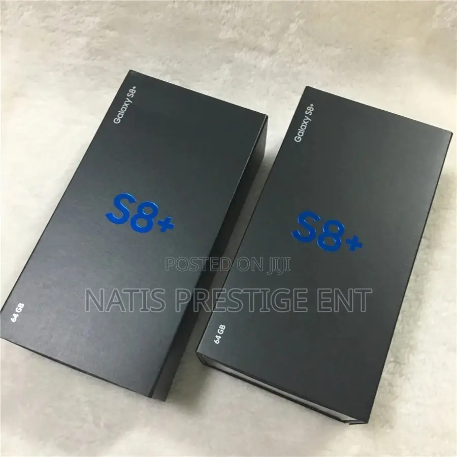New Samsung Galaxy S8 Plus 64 GB Black
