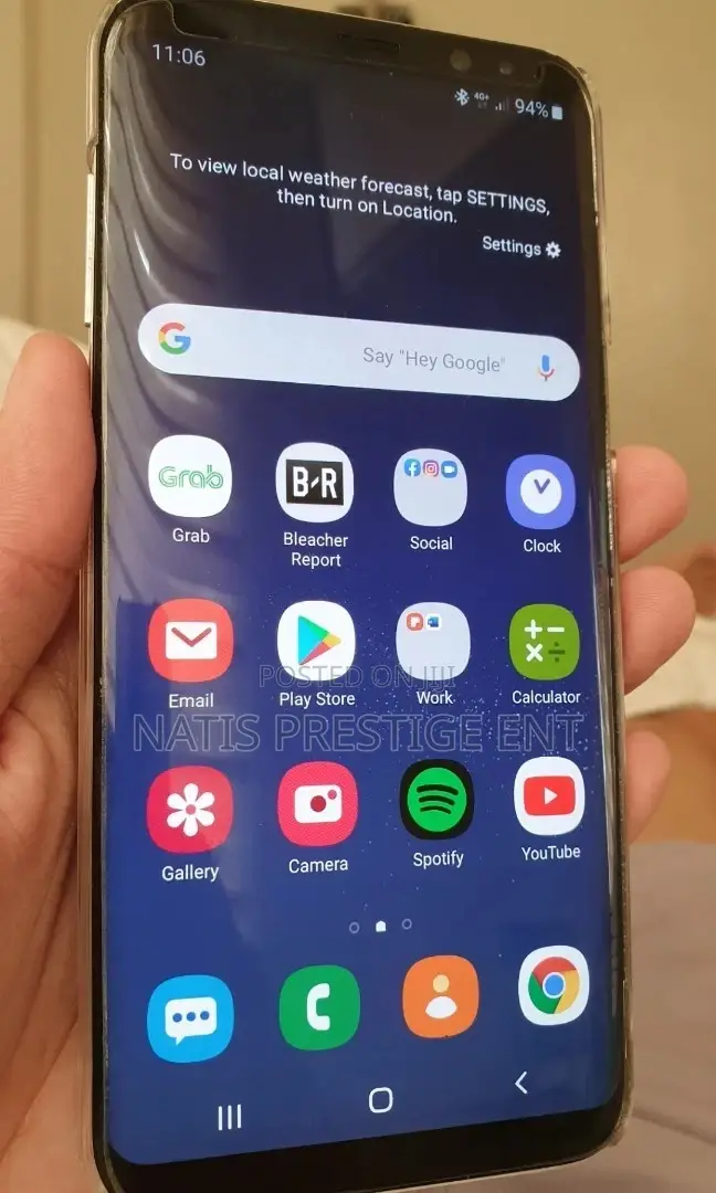 New Samsung Galaxy S8 Plus 64 GB Black