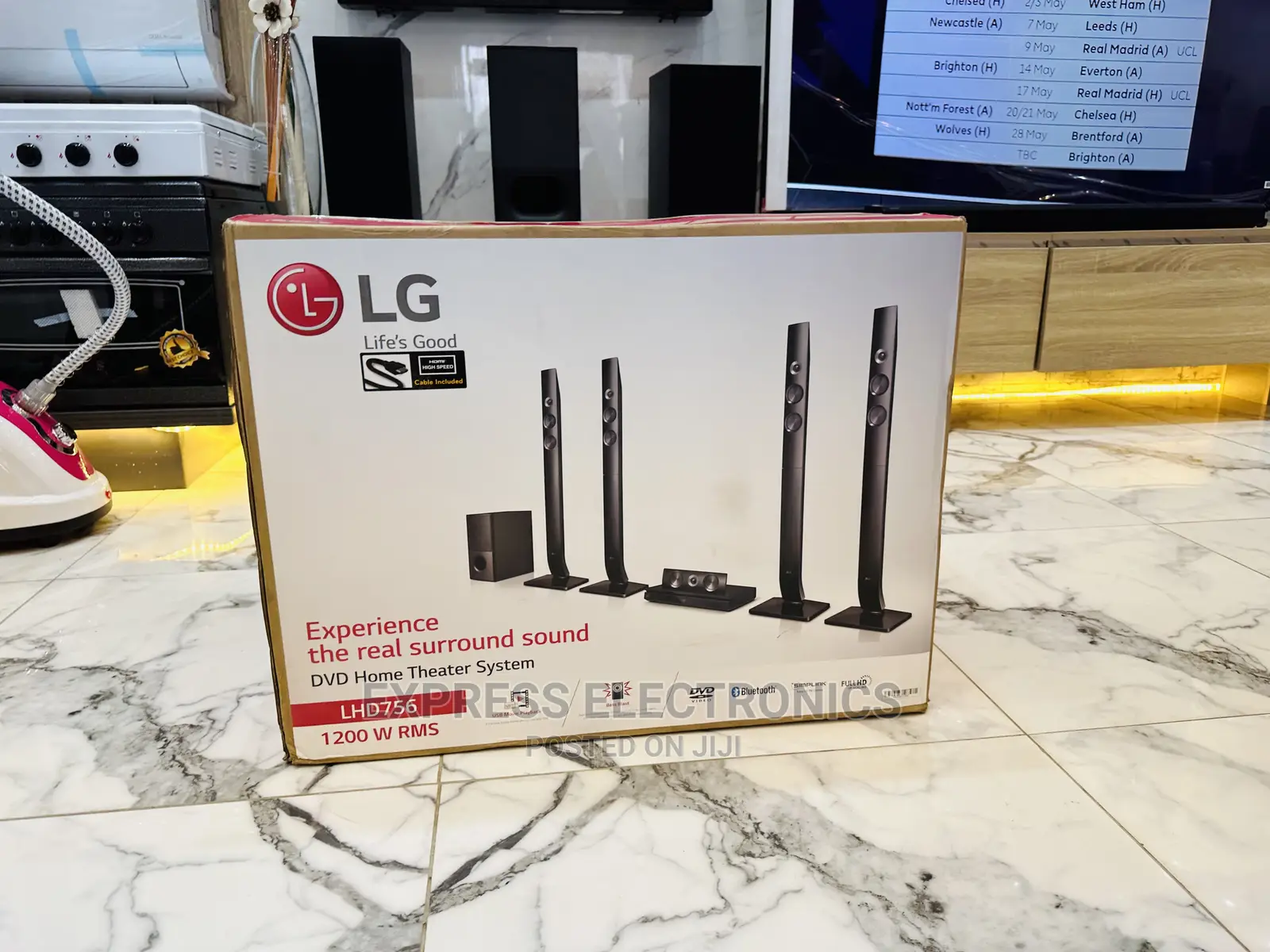 Buy for Less 1200 Watts Home Theatre LG LHD756