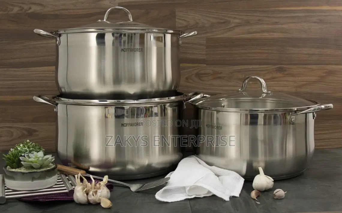 Stainless Steel Cookware Jumbo Sizes