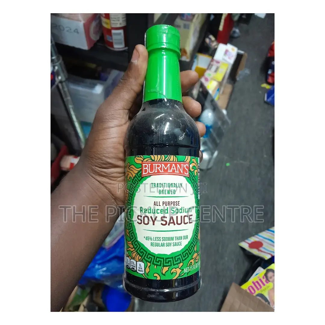 Burman's Soy Sauce Reduced Sodium