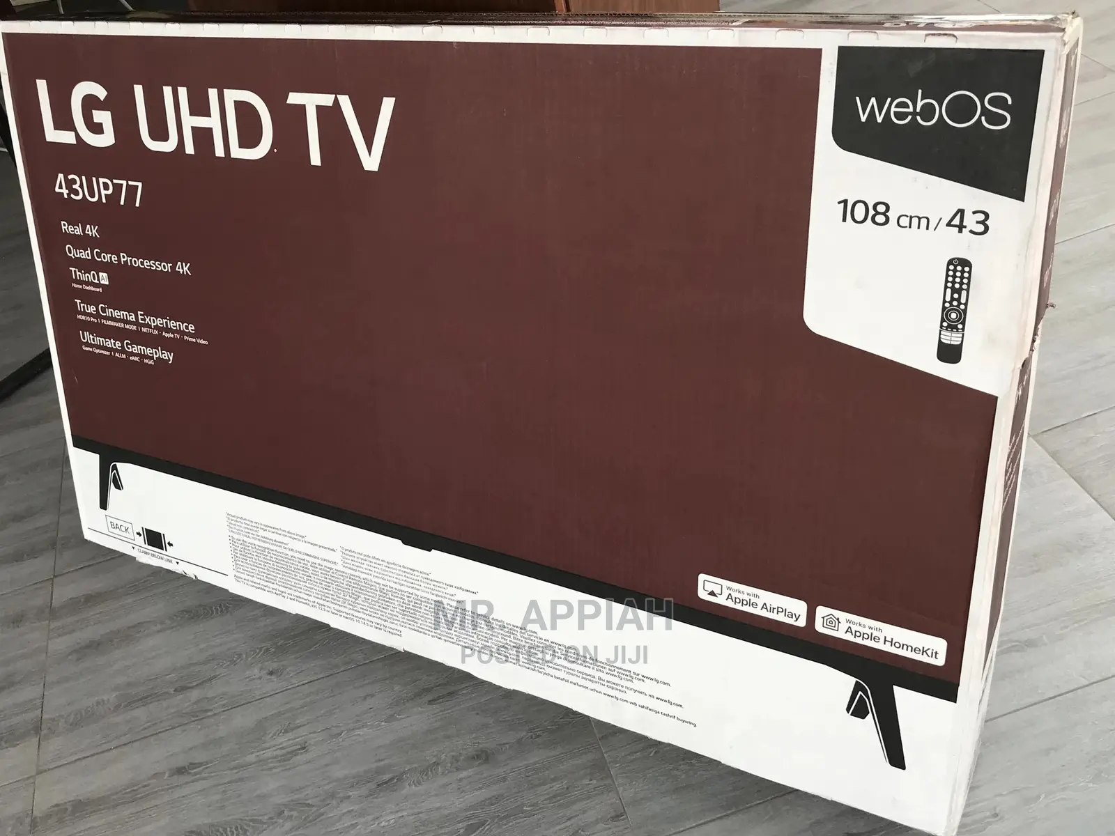 Fresh in Box Lg 43inch (43up77003)