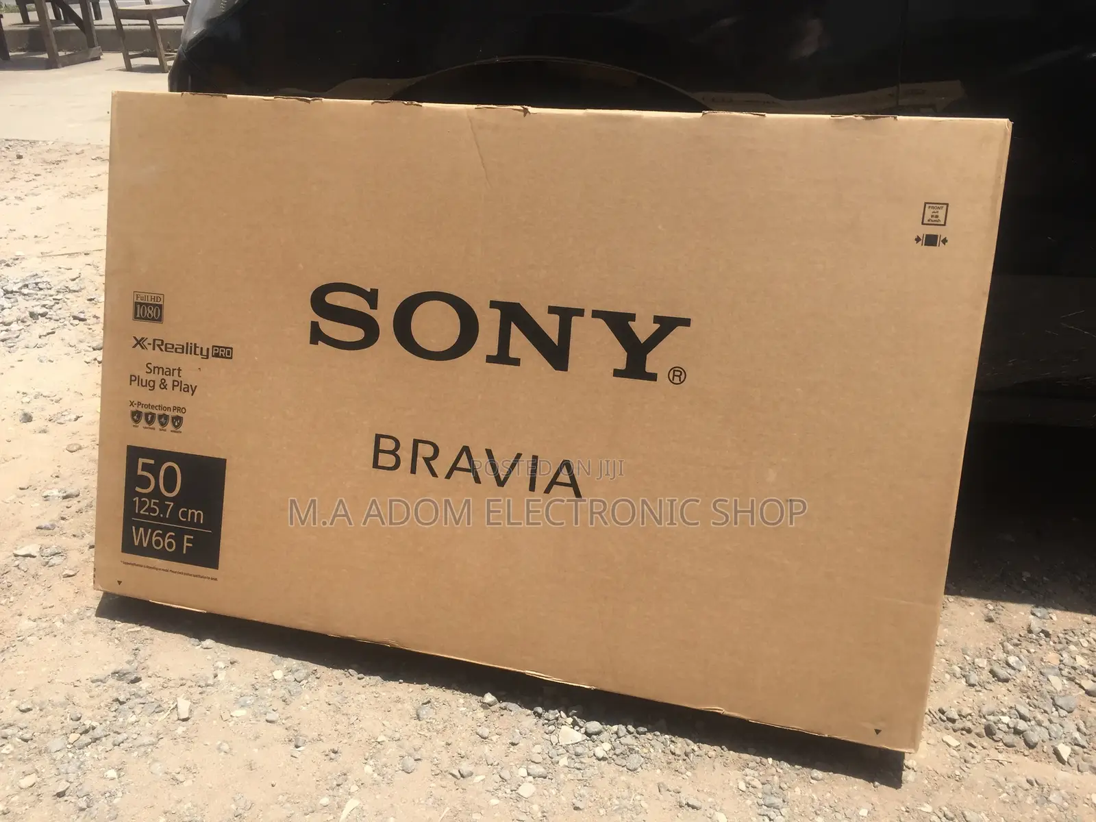 Clear SONY LED 50W660F FHD Smart Satellite