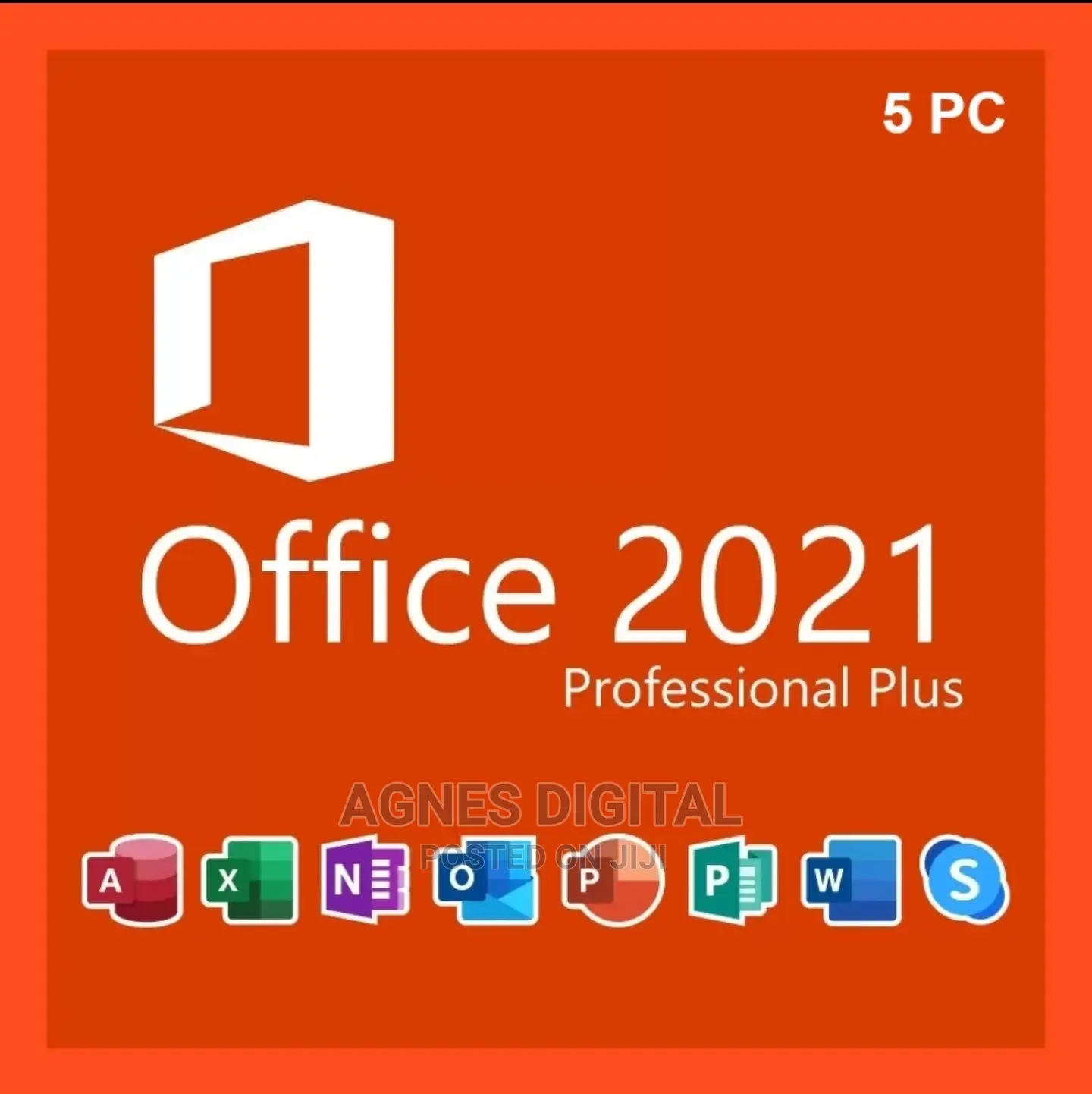 Microsoft Office Pro Plus 2021 5pc Lifetime (Key Only) Esd