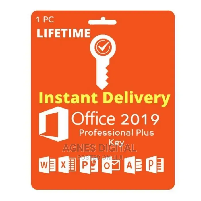 Office 2019 Lifetime Key With 1 Year Warranty Email Delivery