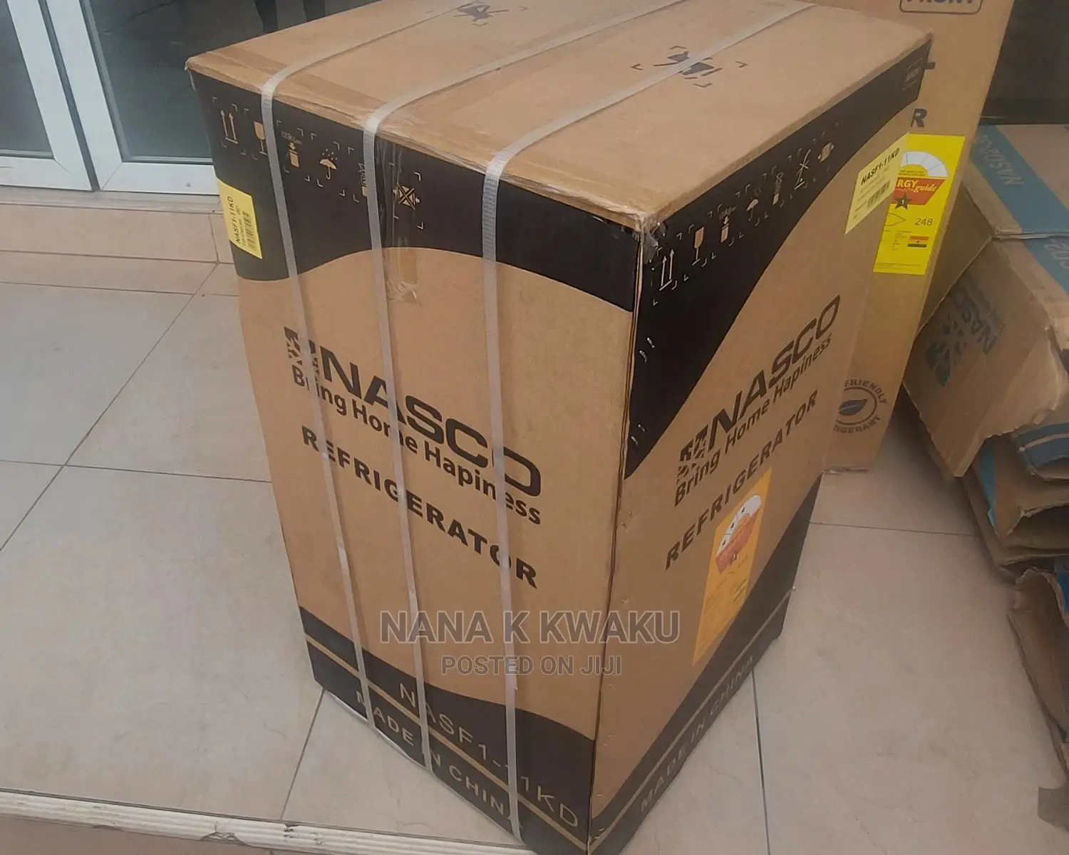 New Gray Nasco Single Door Fridge Nasf1-11