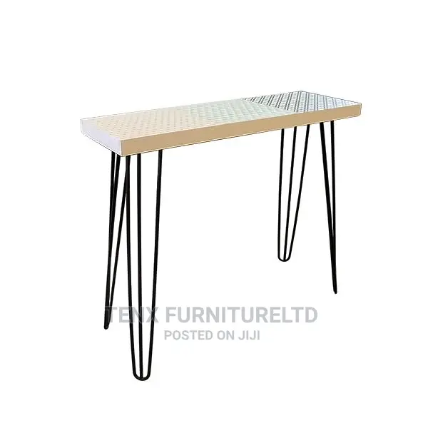 Console Table With Metal Feet