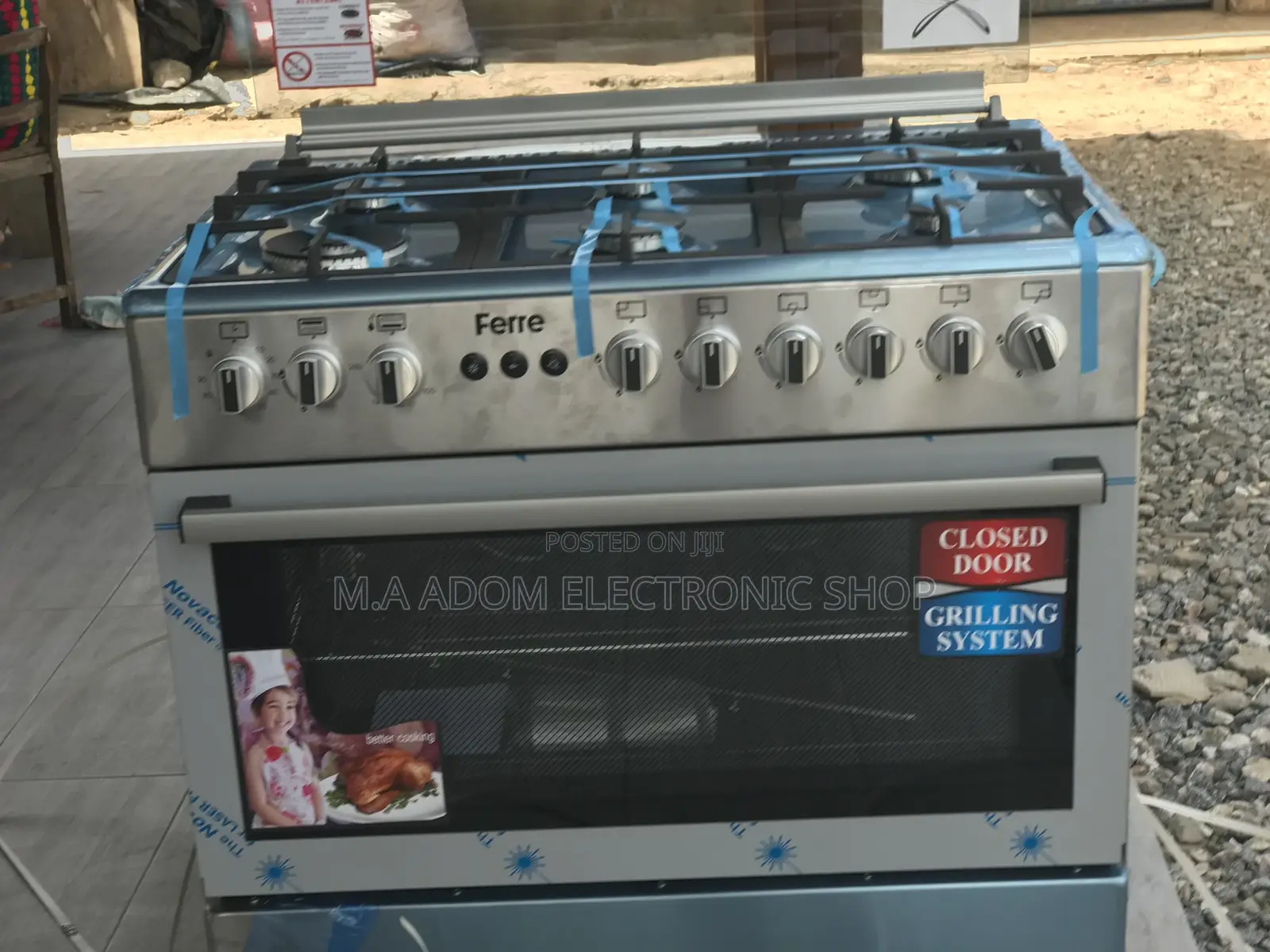 Get Ferre 6B All Gas Cooker With Oven