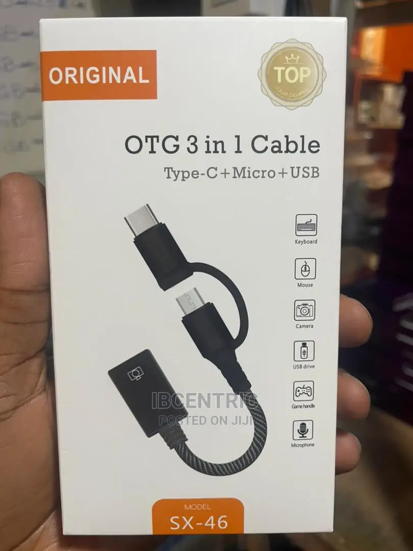 OTG 3 in 1 Cable