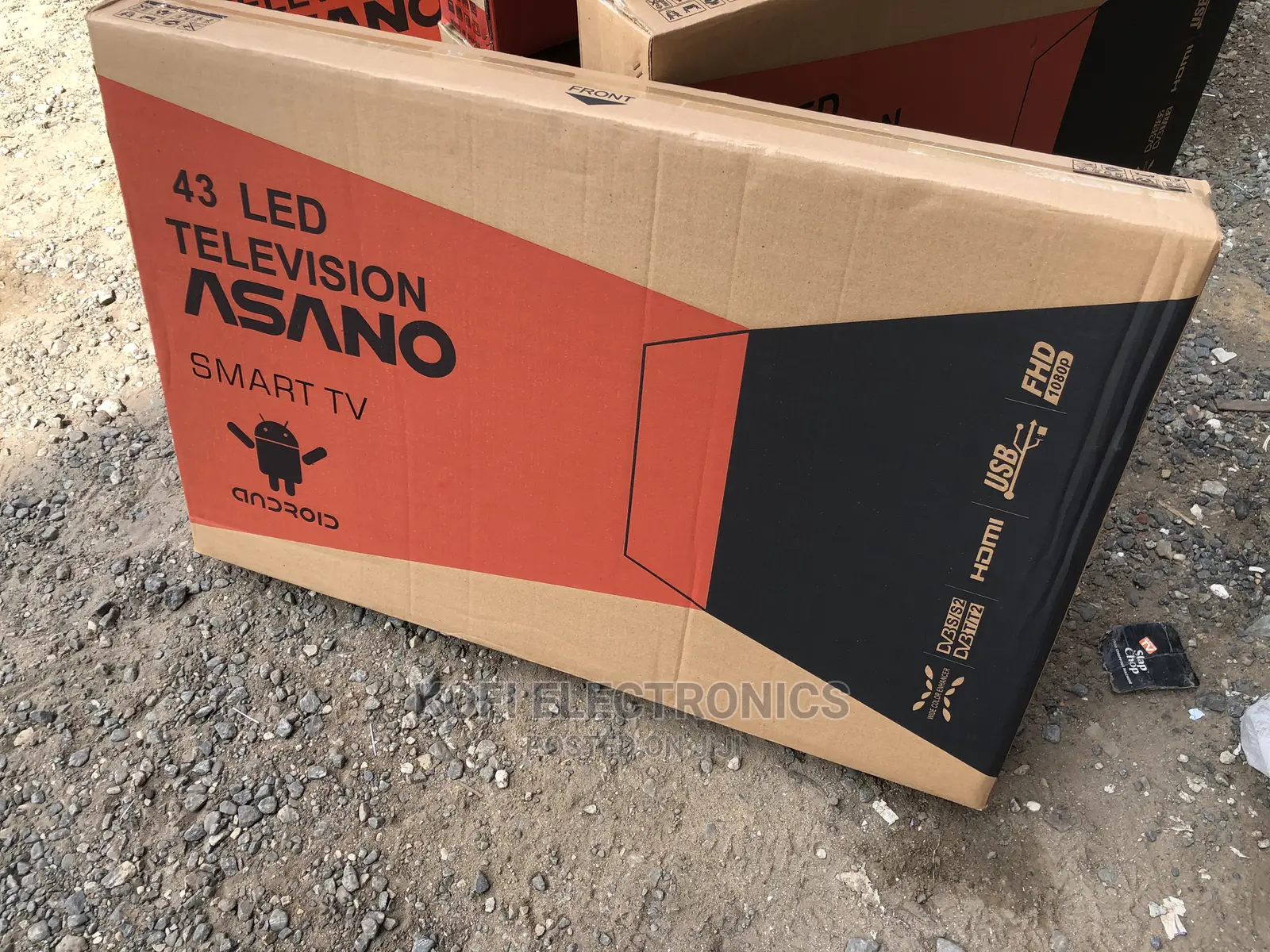 Dolby Sound Asano 43inch Digital Satellite Android Tv