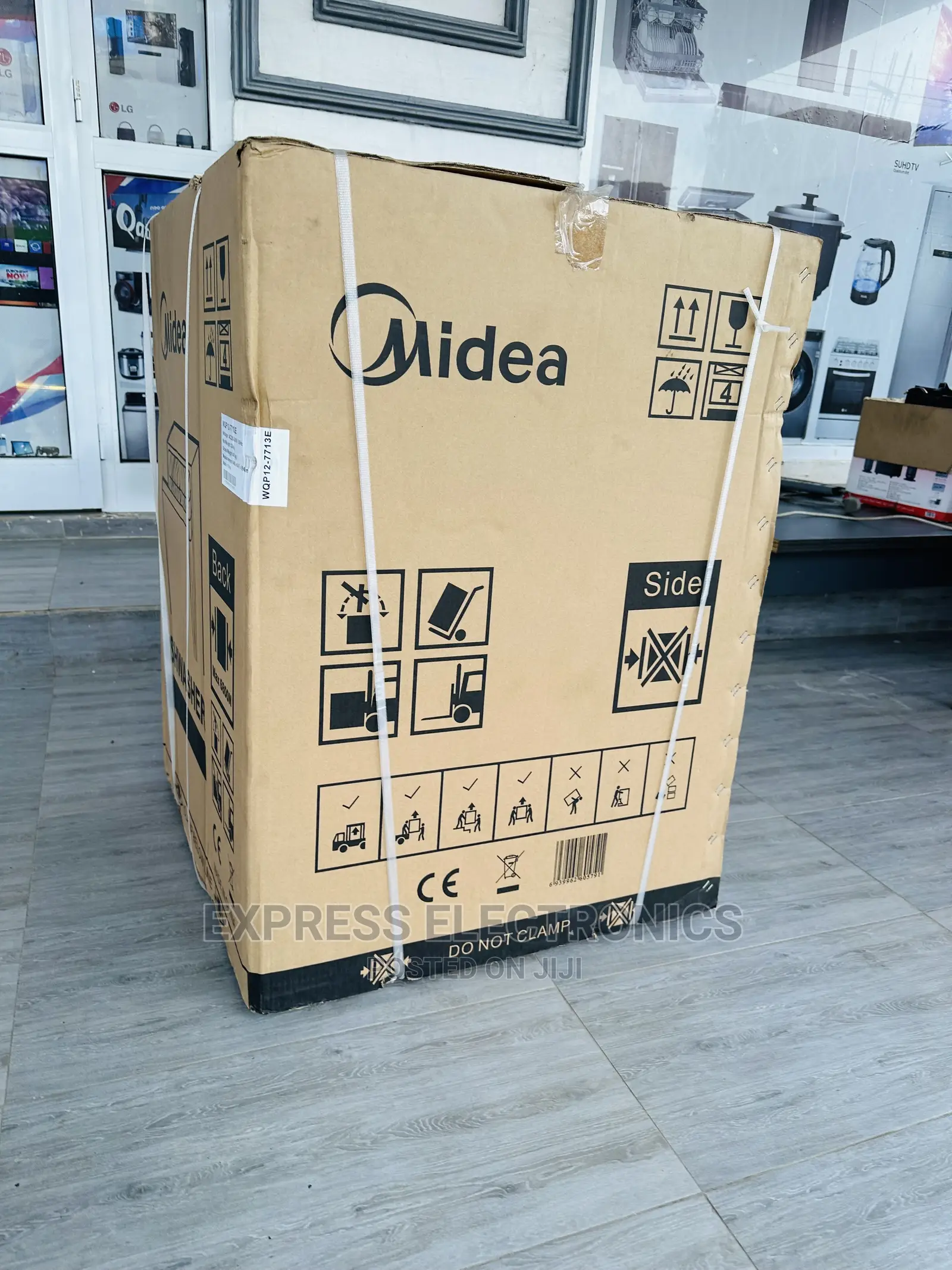 Get Great Offer on Midea Dishwasher WQP12-7713E 12plate