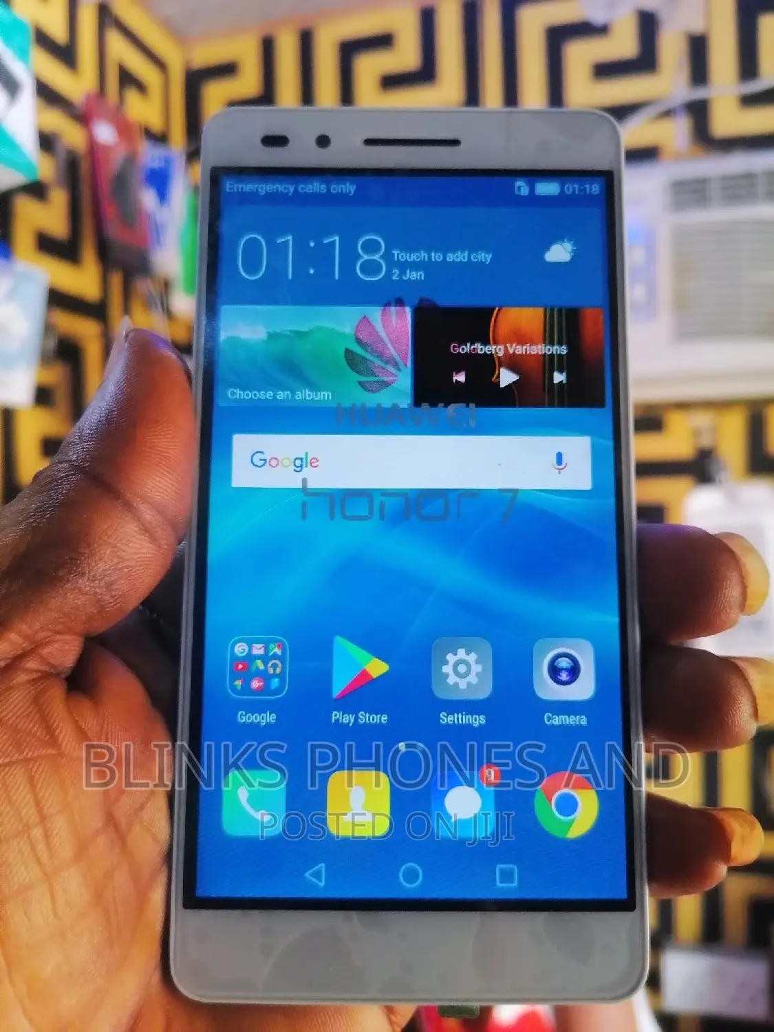 New Huawei Honor 7 64 GB Silver