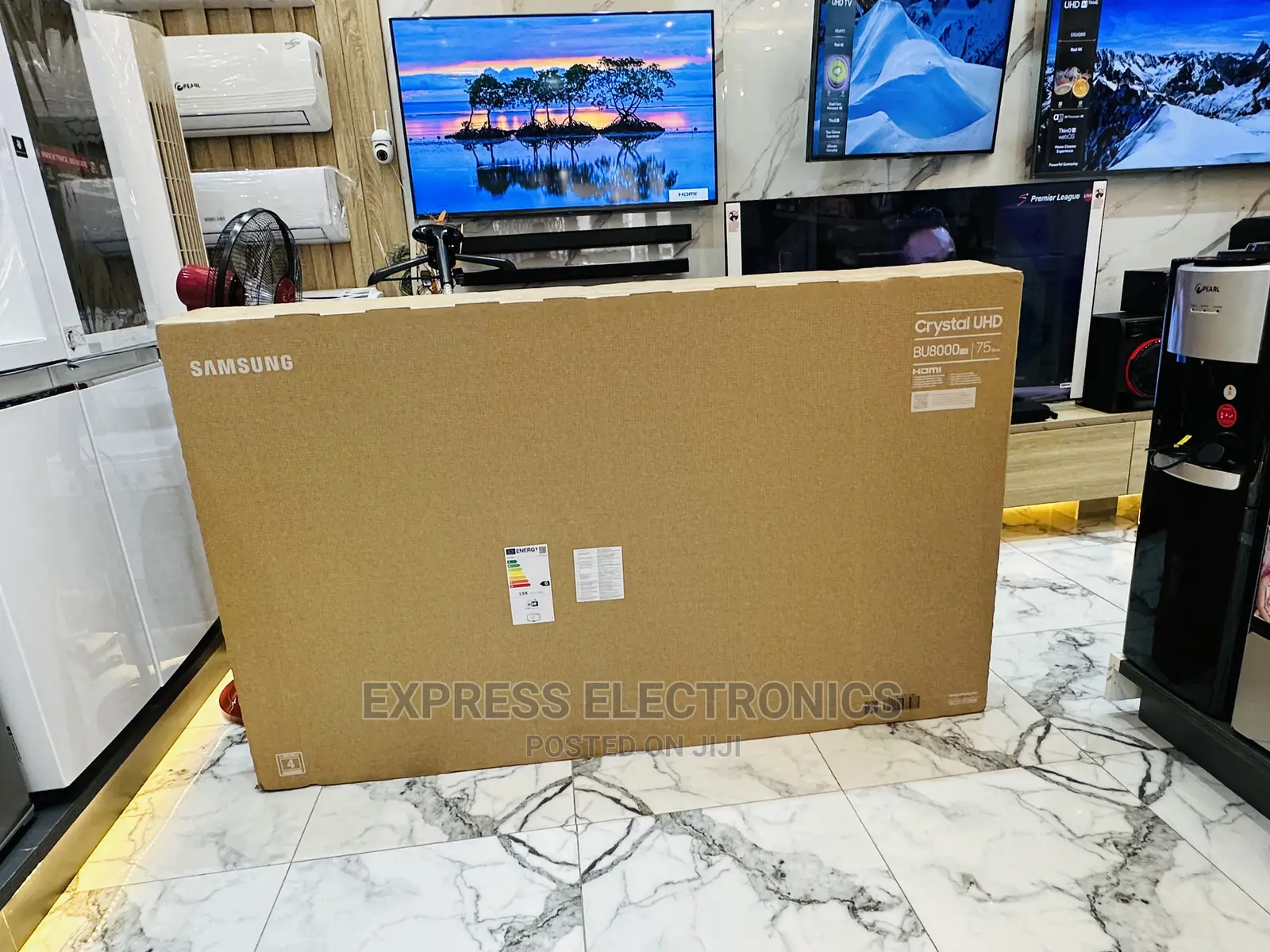 Sleek and Elegant UHD Smart Samsung 75”Bu8000 Tv