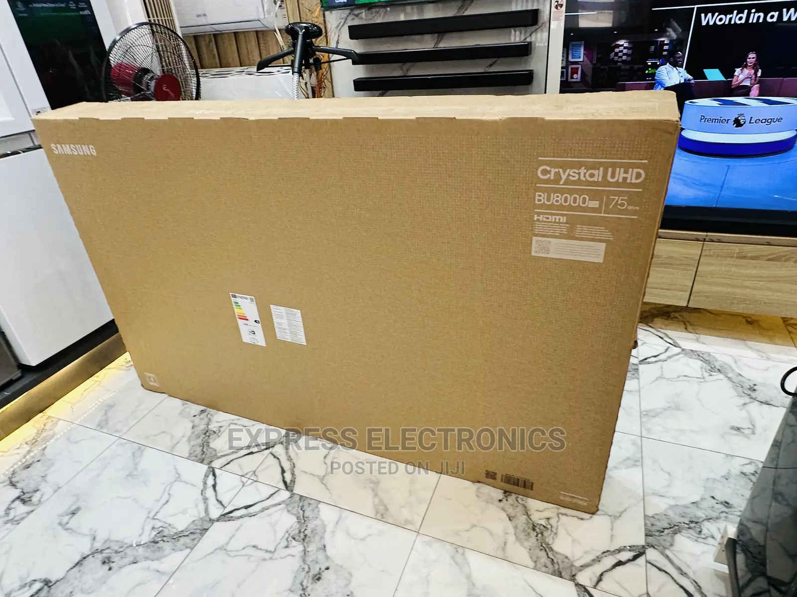 Smart UHD (2022) Samsung 75”Bu8000 Tv