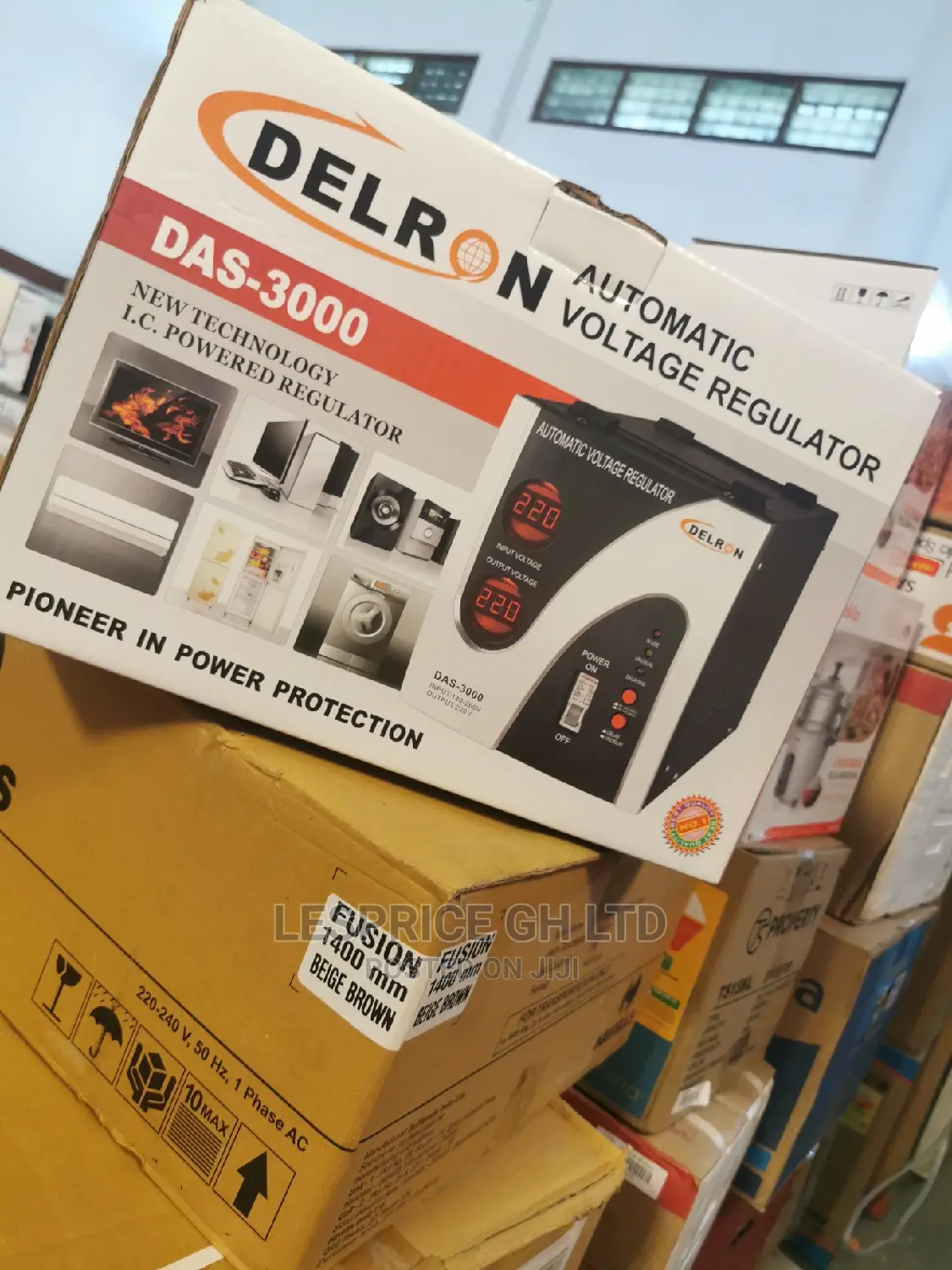Delron Automatic Voltage Regulator/Stabilizer 3000VA