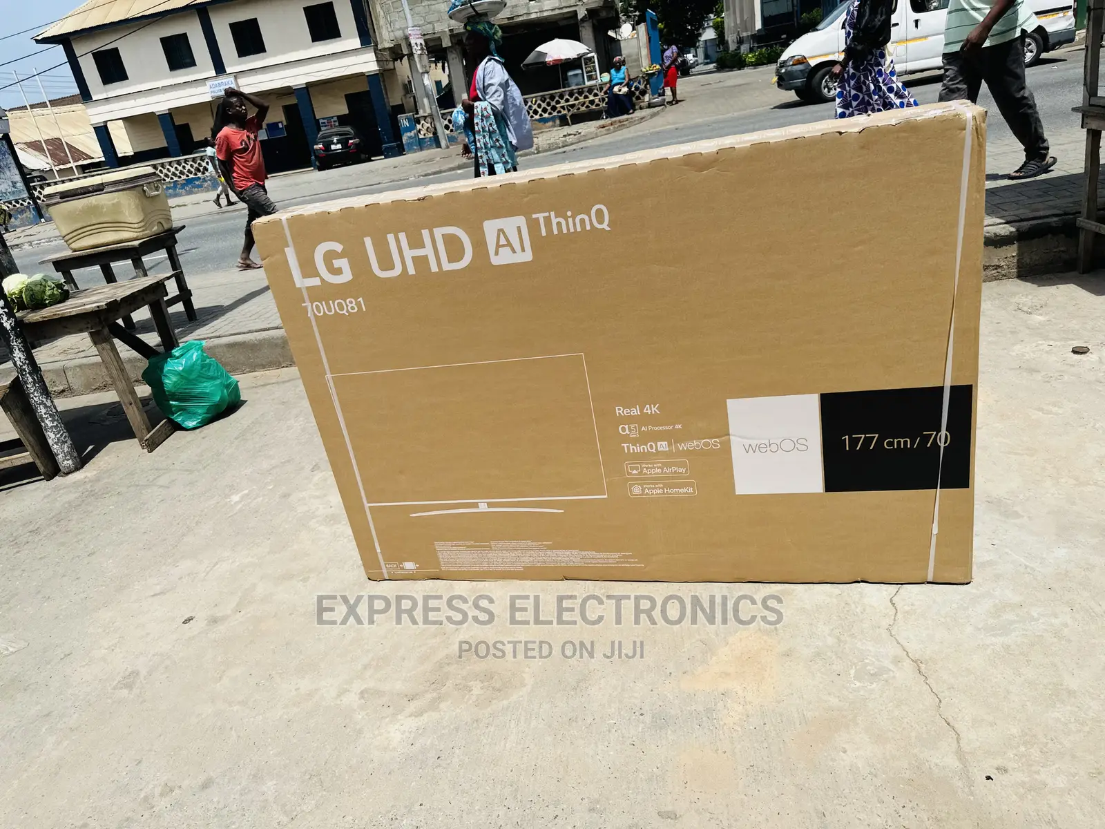 Uq81 75” UHD Smart LG Tv