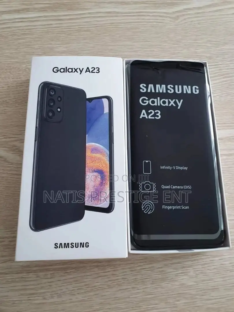 New Samsung Galaxy A23 5G 128 GB Black