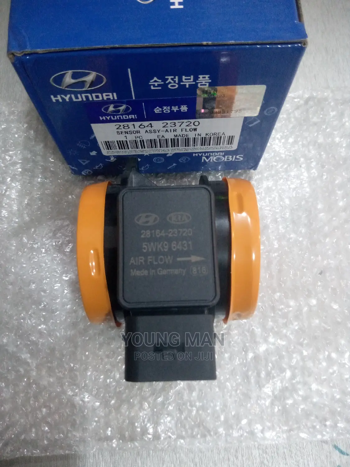 Hyundai Elantra, Optima, Acent, Santafe Mass Airflow Sensor