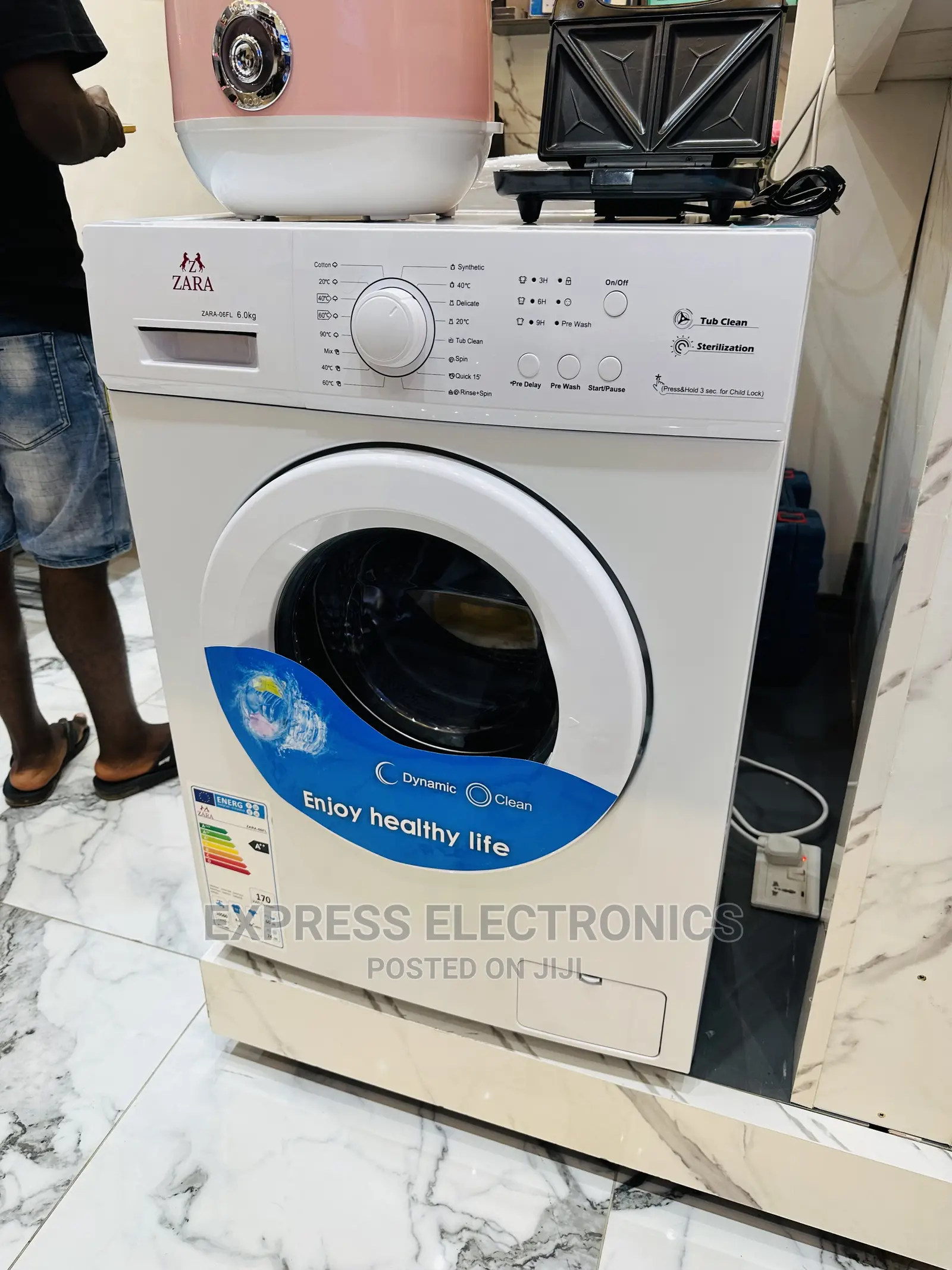 Best Choice Zara Washing Machine 6KG Full Auto Front Load