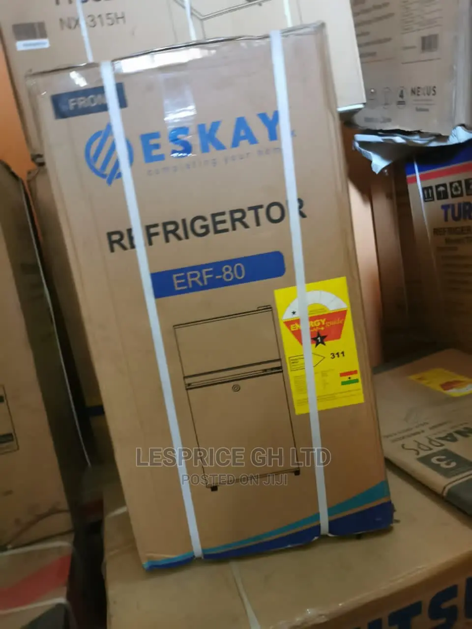 Latest Eskay Double Door Tabletop Fridge