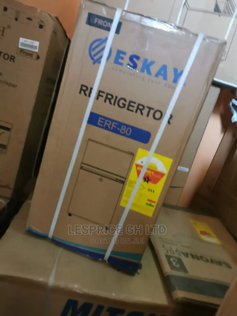 Super Awesome Eskay Tabletop Double Door Fridge