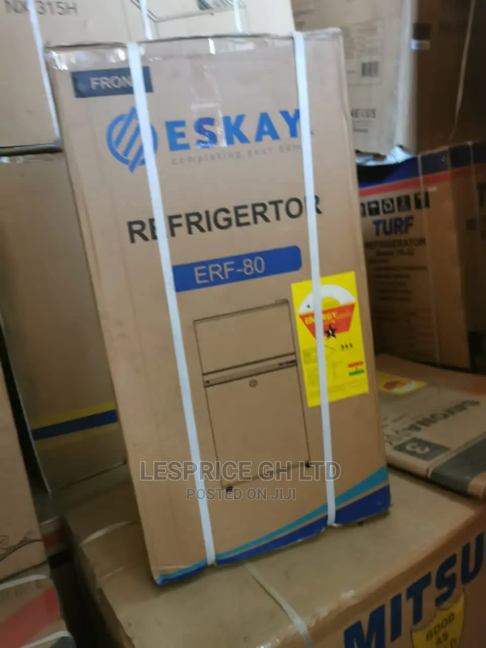 Energy Saving Eskay Tabletop Double Door Fridge