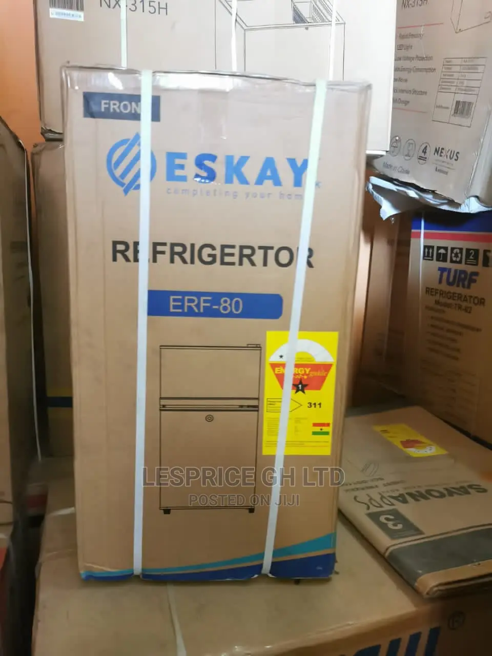 Designed Eskay Tabletop Double Door Fridge