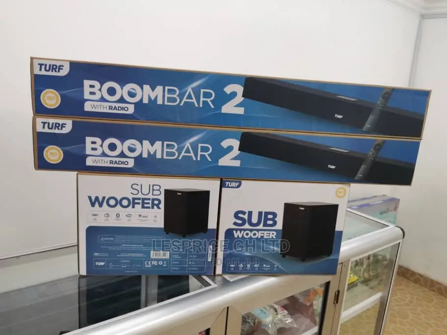 Turf Subwoofer With Boombar and Radio