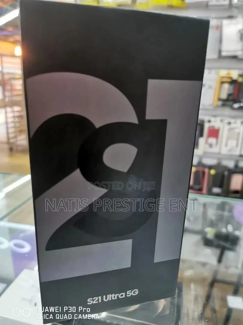 New Samsung Galaxy S21 Ultra 5G 256 GB Gold