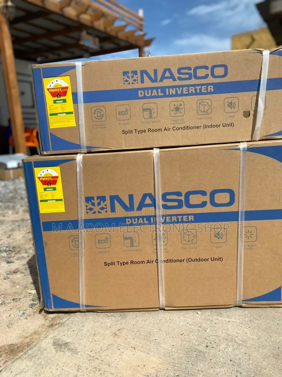 Grab Nasco 1.5hp Spit R410 Dual Inventor AC