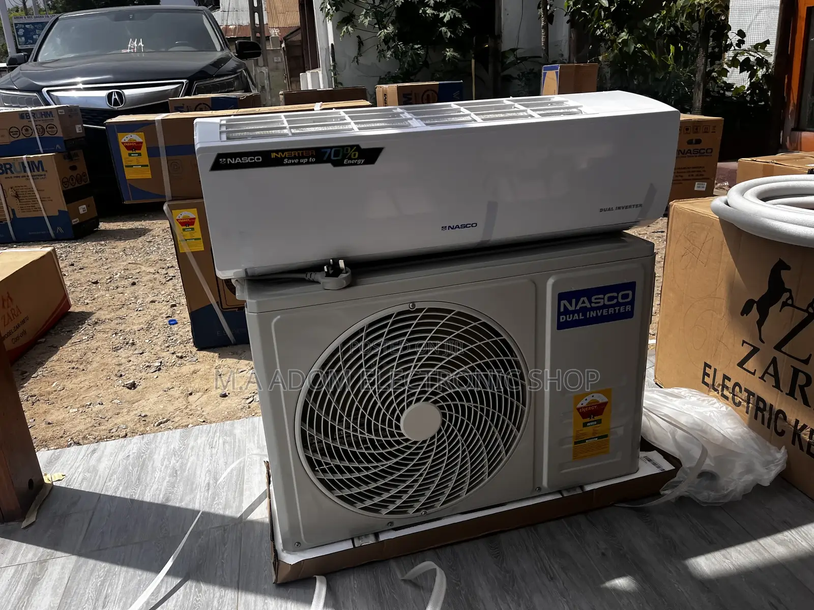 Call for Nasco Split R410 1.5hp Ac