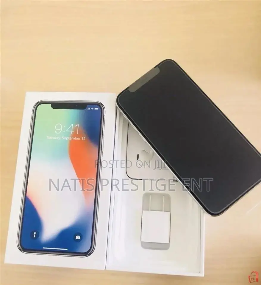 New Apple iPhone X 256 GB Black