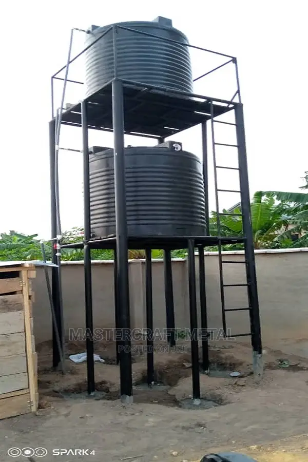 Strong Poly Tank Stand Structure Fabrications