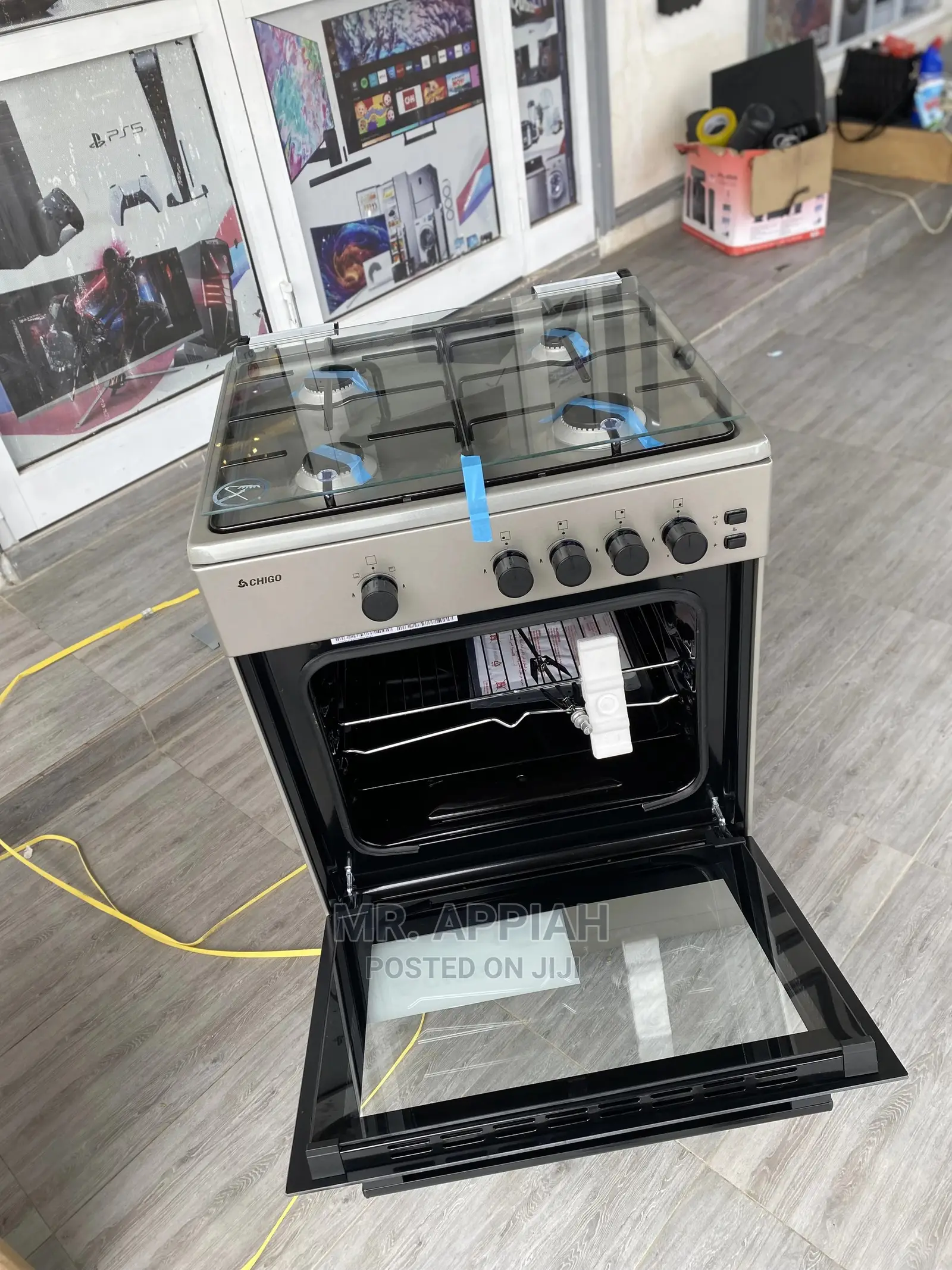 Energy Efficient Chigo Gas Cooker (60*60) on Sale.