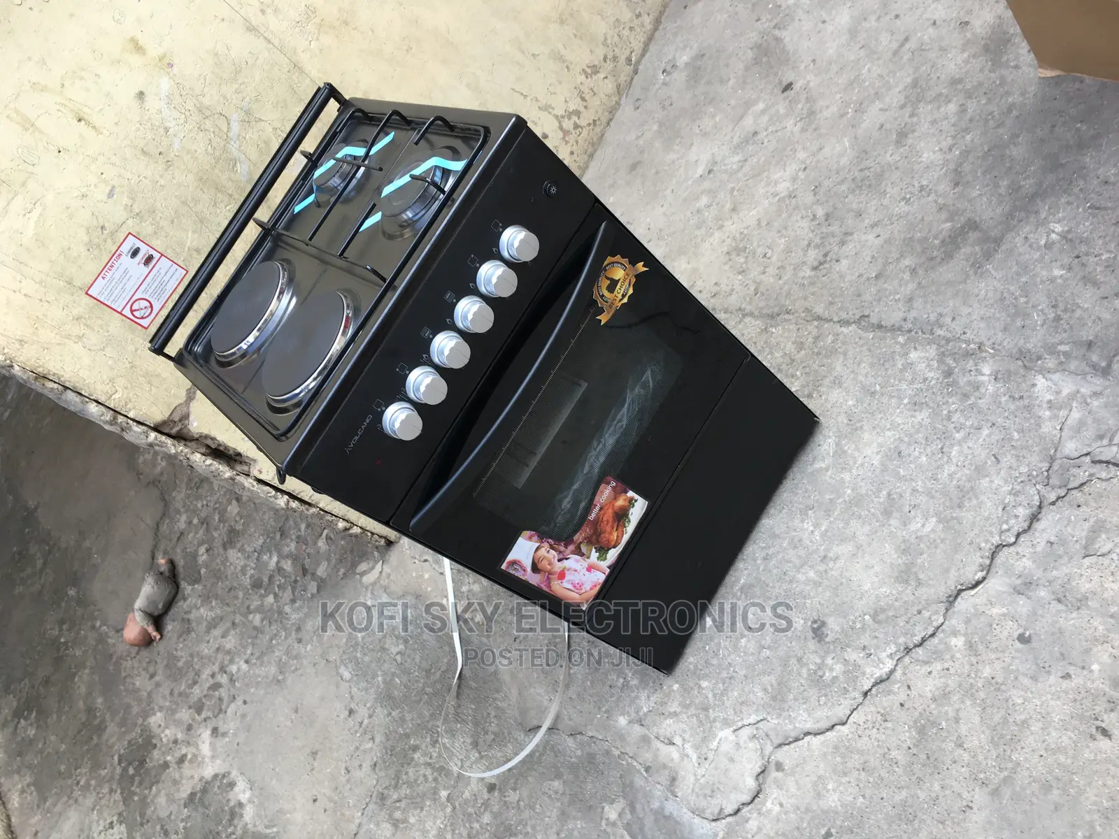 Easy Clean 2gas 2electric Gas Cooker With Oven and Grill