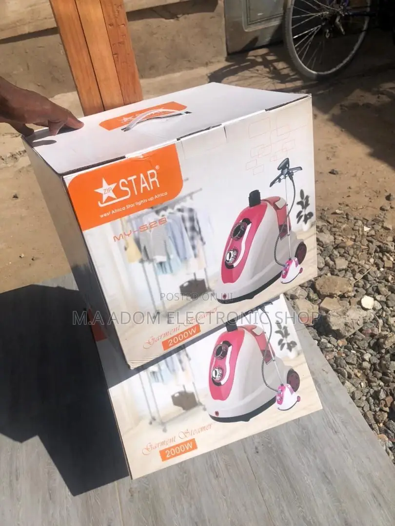 New Zip Star Standing Steam Iron
