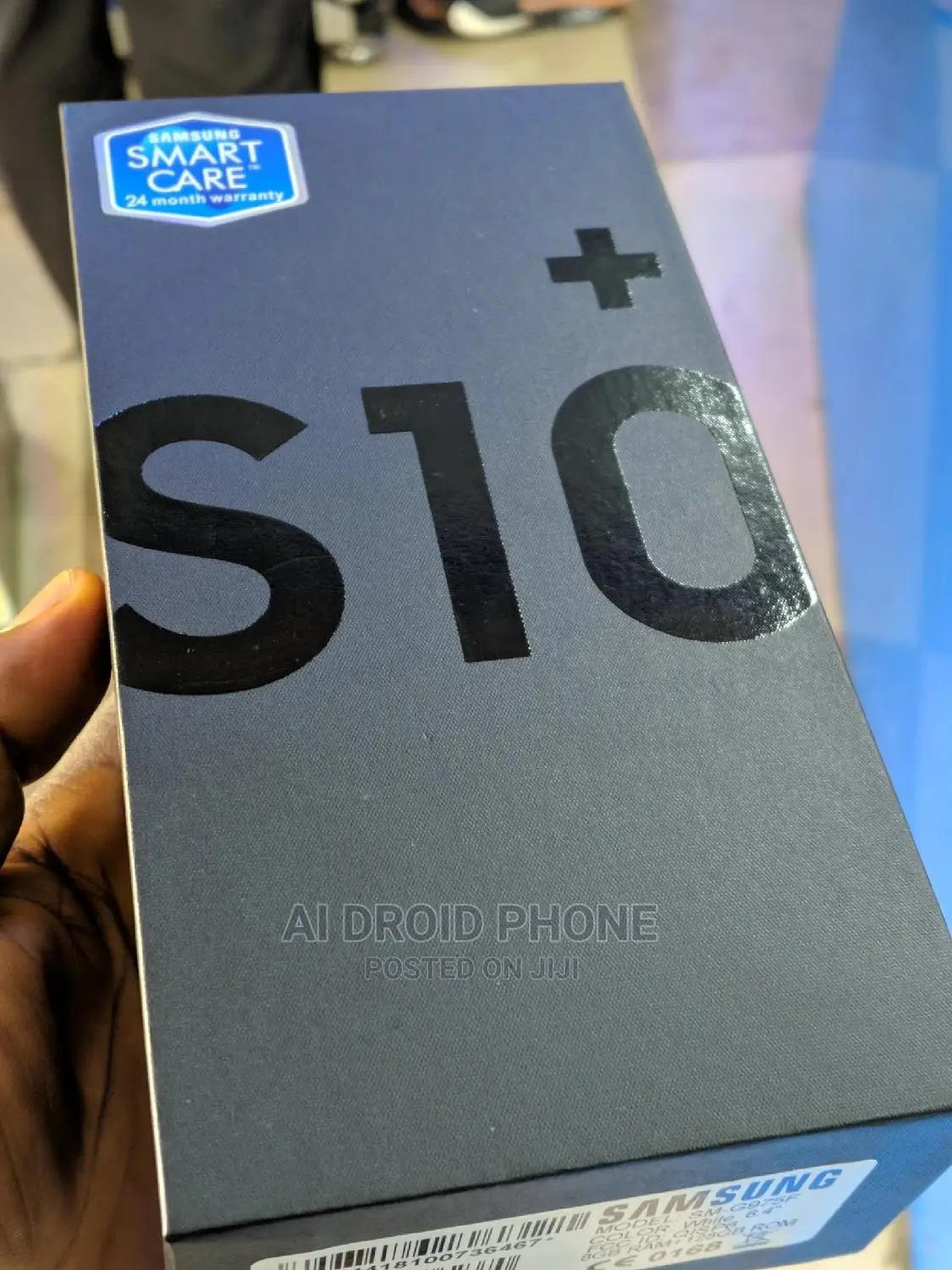 New Samsung Galaxy S10 Plus 128 GB Blue