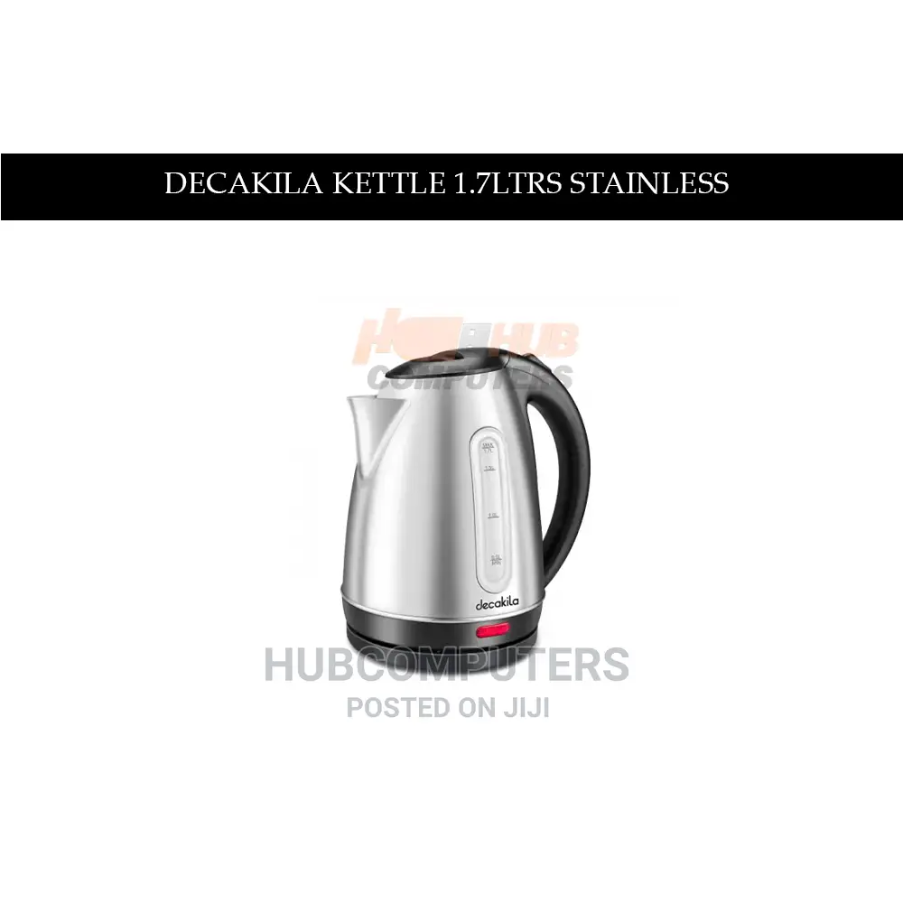 KETTLEDECAK-KEKT004W Decakila Kettle 1.7ltrs Stainless