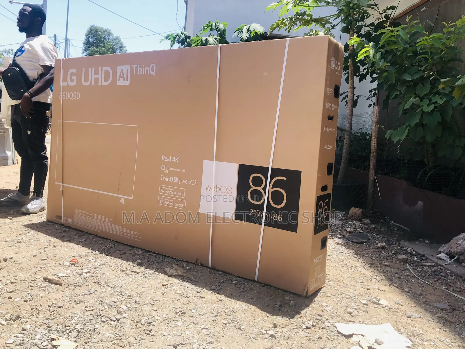 Check the New Lg 86” Smart UHD 2022 Model Led Tv
